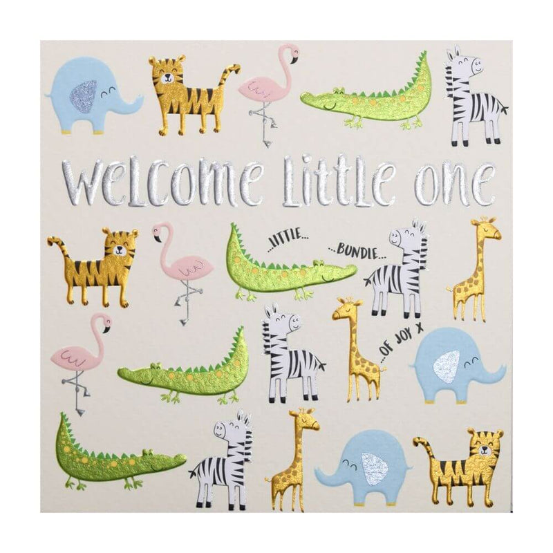 Welcome Little One Baby Card