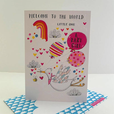 Welcome to the World Baby Girl-baby_gifts-kids_toys-childrens_books-Mornington_Peninsula