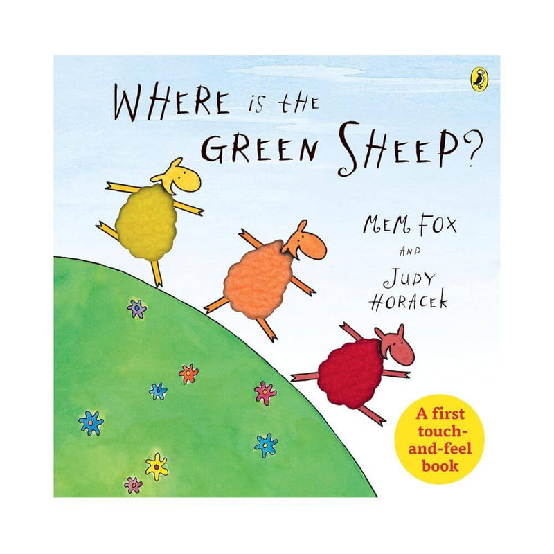 Where is the Green Sheep - Touch & Feel Book