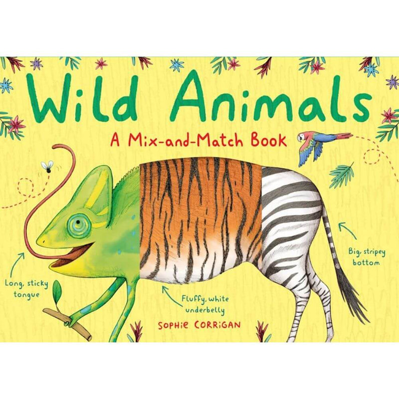 Wild Animals: A Mix-And-Match Book-toy_shop-baby_gifts-Mornington_Peninsula-Australia