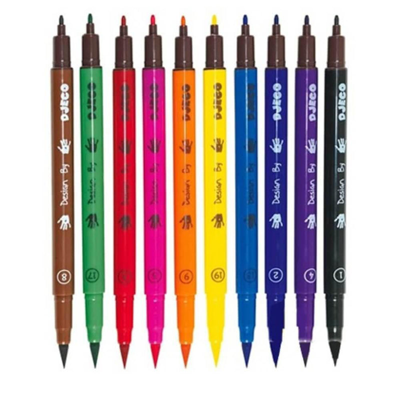 Djeco 10 Felt Brushes