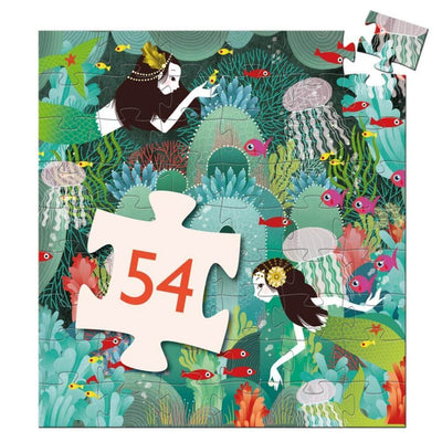 Djeco Aquatic Paradise Silhouette Puzzle