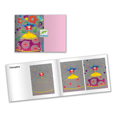 Djeco Beauties' Ball Scratch Cards Scratch Cards