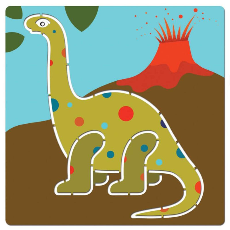 Djeco Dinosaurs Stencils-The Enchanted Child