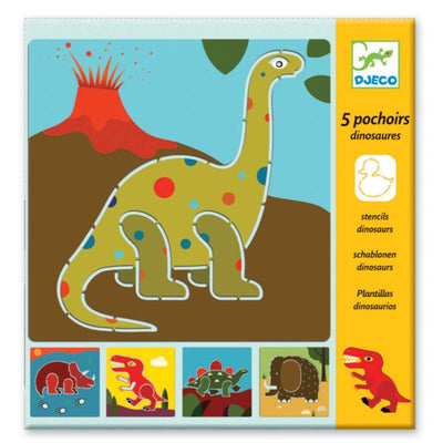 Djeco Dinosaurs Stencils-The Enchanted Child