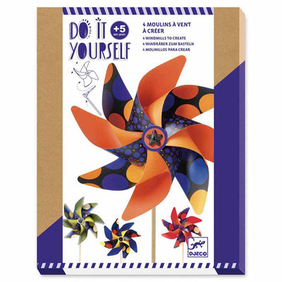 Djeco Do It Yourself Spots Windmills