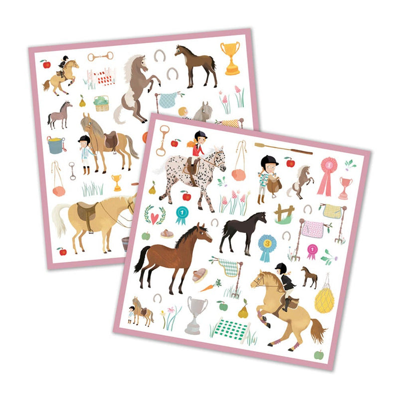 Djeco Horse Riding Stickers