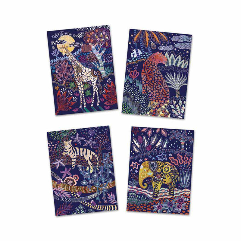 Djeco Lush Nature Scratch Cards