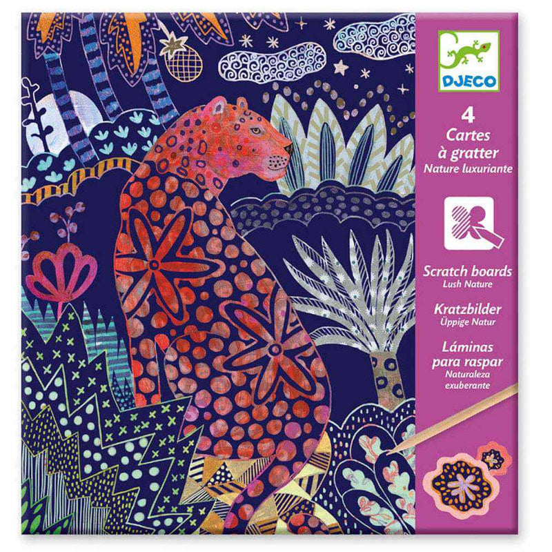 Djeco Lush Nature Scratch Cards