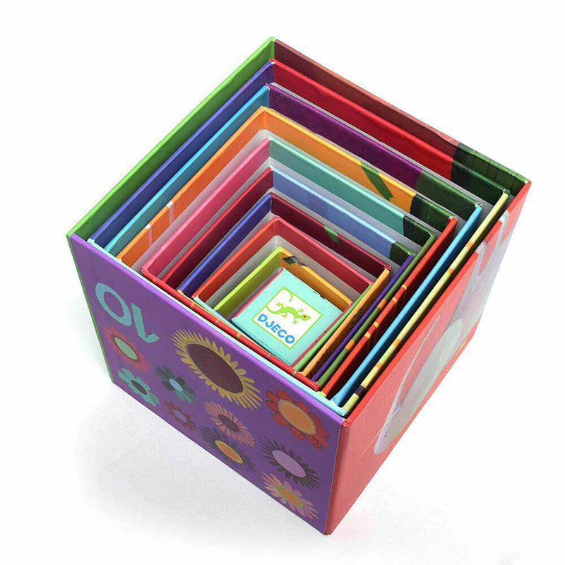 Djeco Nature & Animal Stacking Blocks-first_birthday_gifts-baby_gifts-Australia