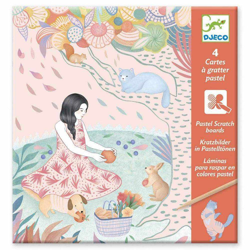 Djeco Picnic Scratch Cards
