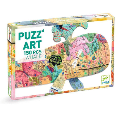 Djeco Whale 150pc Art Puzzle