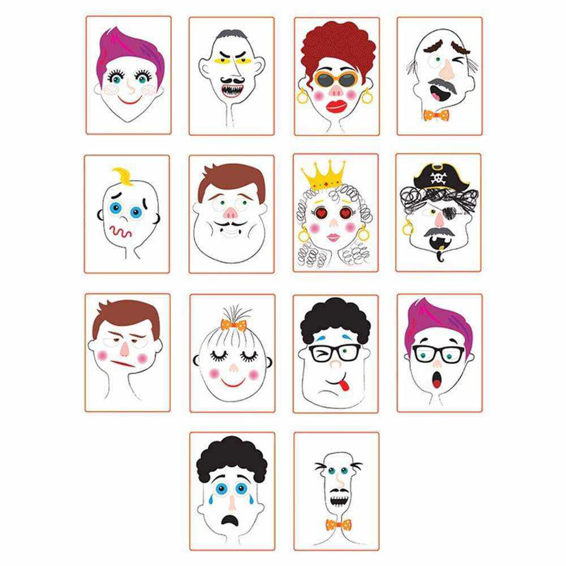 Fiesta Crafts Magnetic Faces