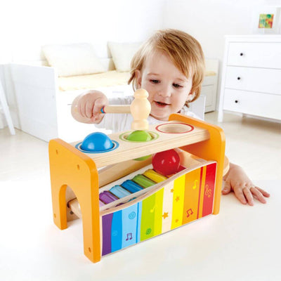 Hape Pound and Tap Musical Bench-The Enchanted Child