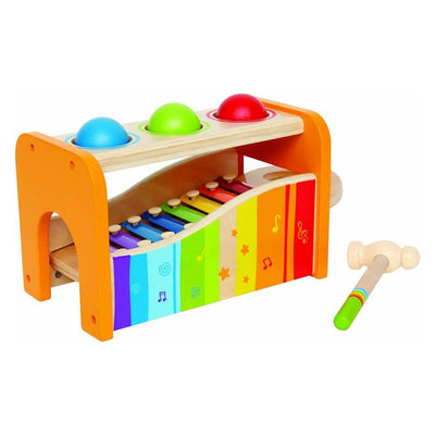 Hape Pound and Tap Musical Bench-The Enchanted Child