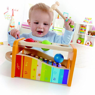 Hape Pound and Tap Musical Bench-The Enchanted Child