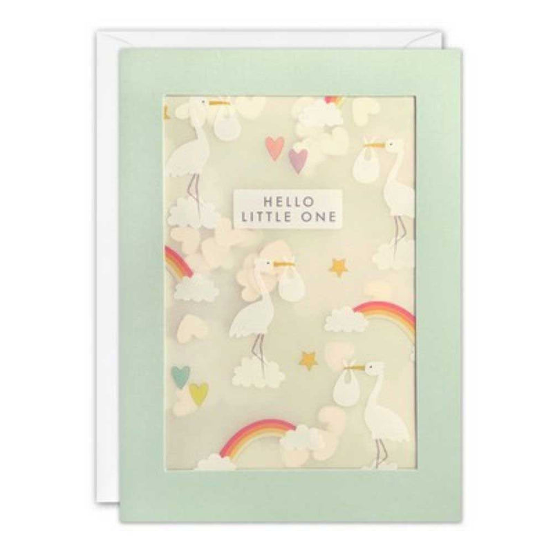 Hello Little One Shakies Baby Card