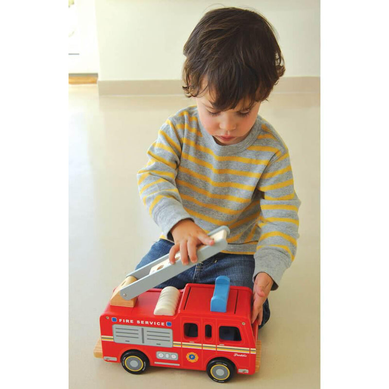 Indigo Jamm Freddie Fire Engine-first_birthday_gifts-baby_gifts-Australia