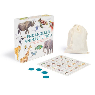 Laurence King Endangered Animals Bingo