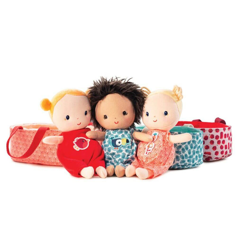 Lilliputiens Baby Anais Doll + Bed-Baby Gifts-Kids Toys-Mornington Peninsula