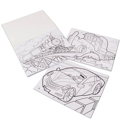Melissa & Doug Jumbo Colouring Pad: Vehicles