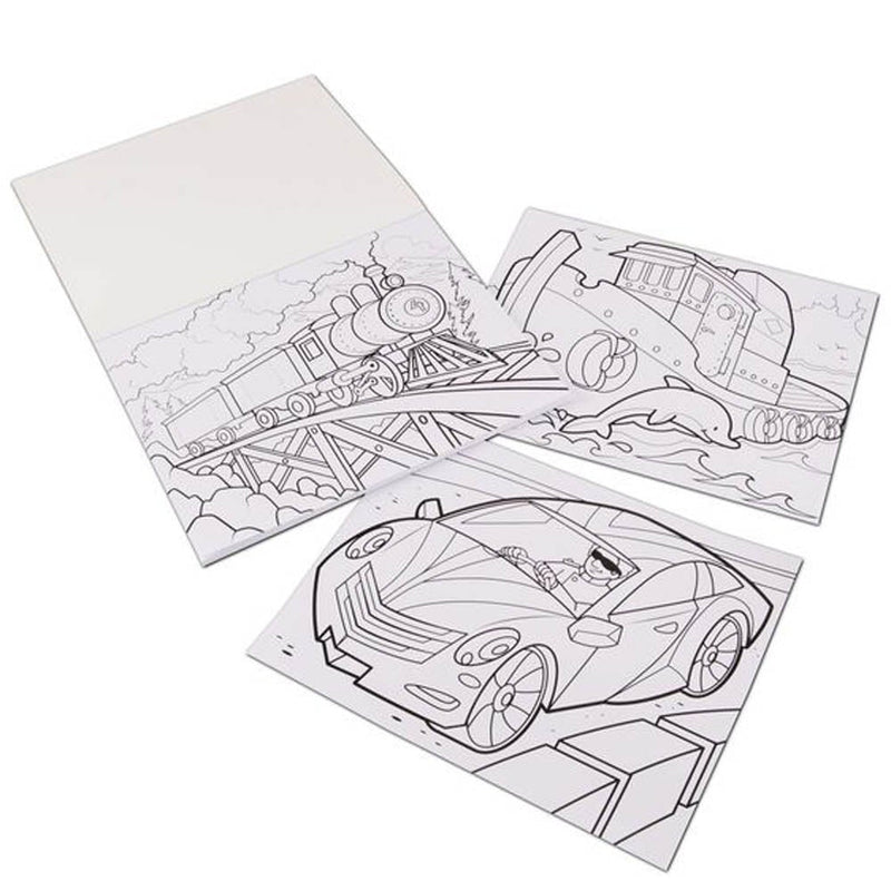 Melissa & Doug Jumbo Colouring Pad: Vehicles