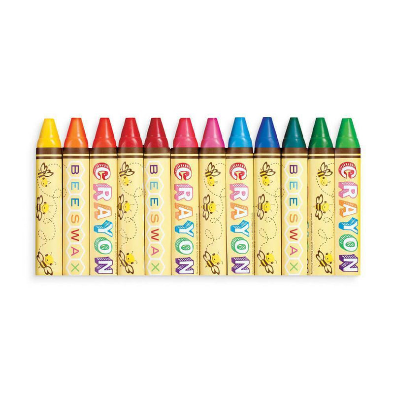 Ooly Brilliant Bee Crayons