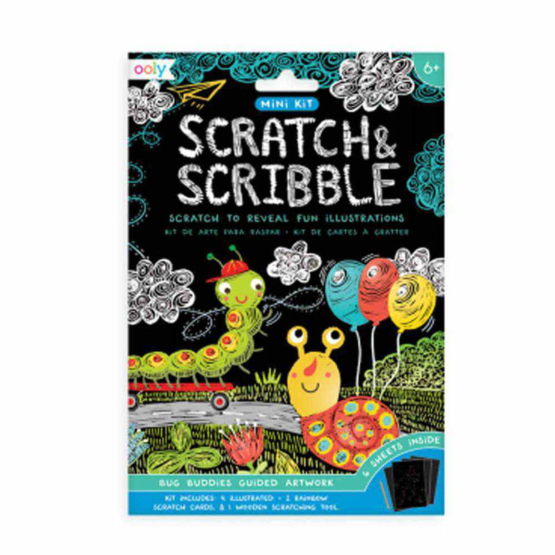 Ooly Bugs Mini Scratch & Scribble