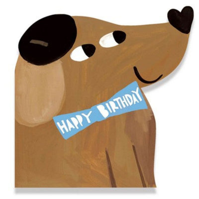 Skooshie Die-Cut Dog Birthday Card-Baby Gifts Australia-Toys-Mornington Peninsula