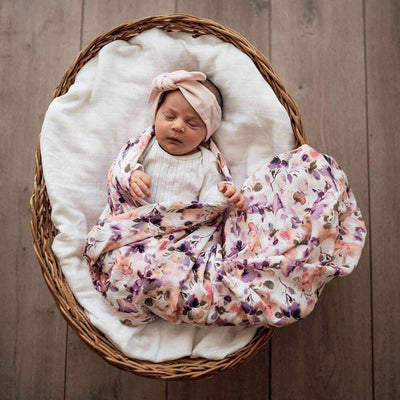 Snuggle Hunny Kids Blushing Beauty Muslin Wrap