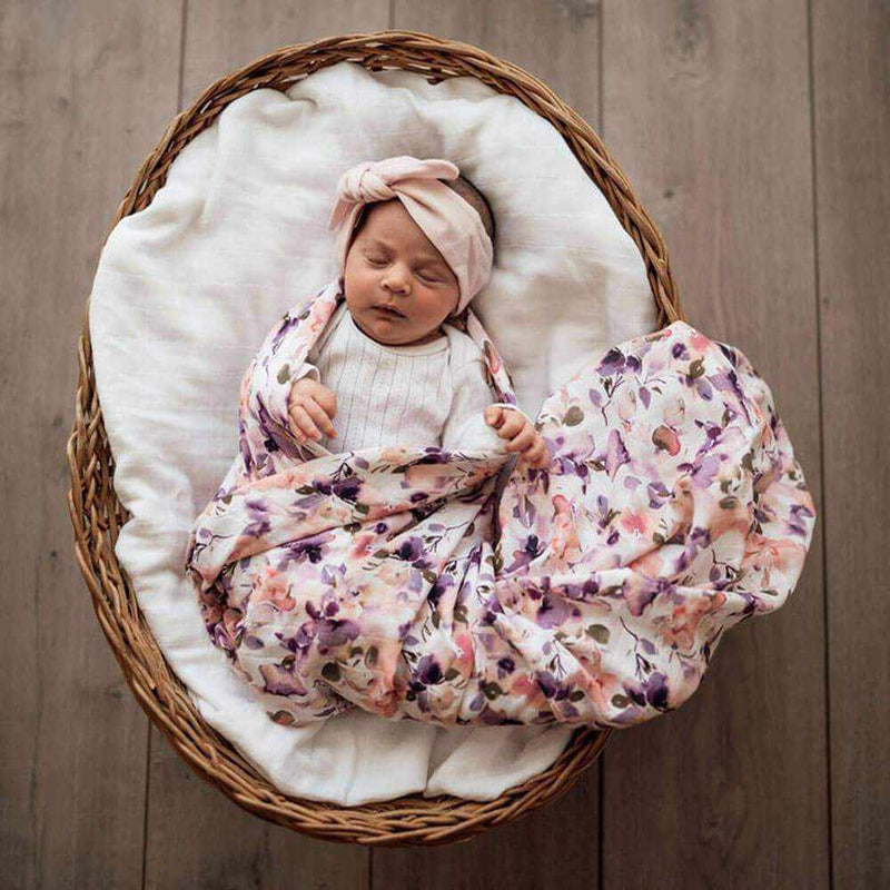 Snuggle Hunny Kids Blushing Beauty Muslin Wrap