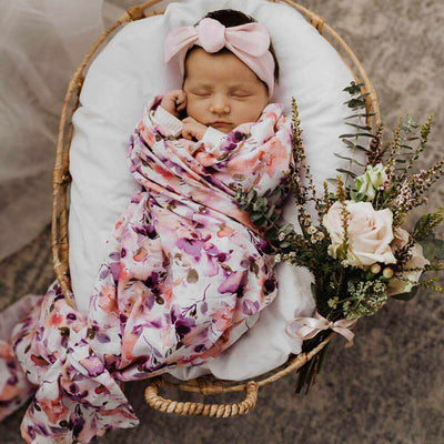 Snuggle Hunny Kids Blushing Beauty Muslin Wrap