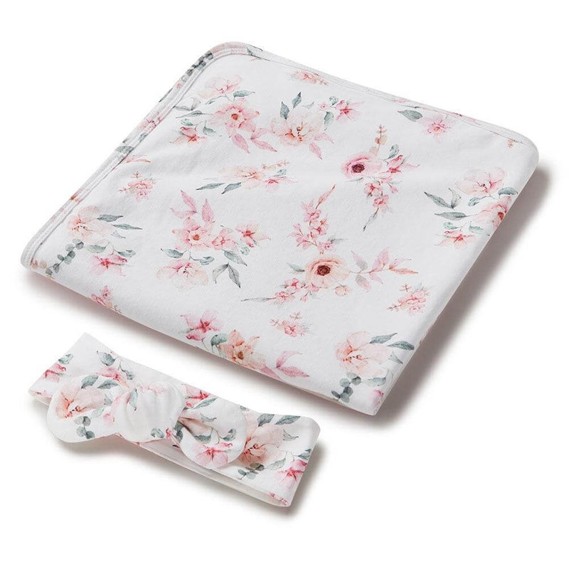 Snuggle Hunny Camille Wrap & Headband Set-baby_gifts_online_australia