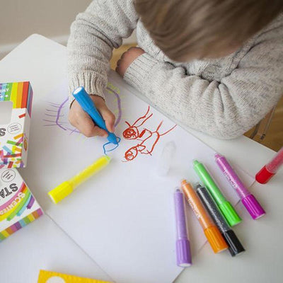Tiger Tribe Silk Crayons-baby_gifts-Tiger_Tribe_toys-Australia