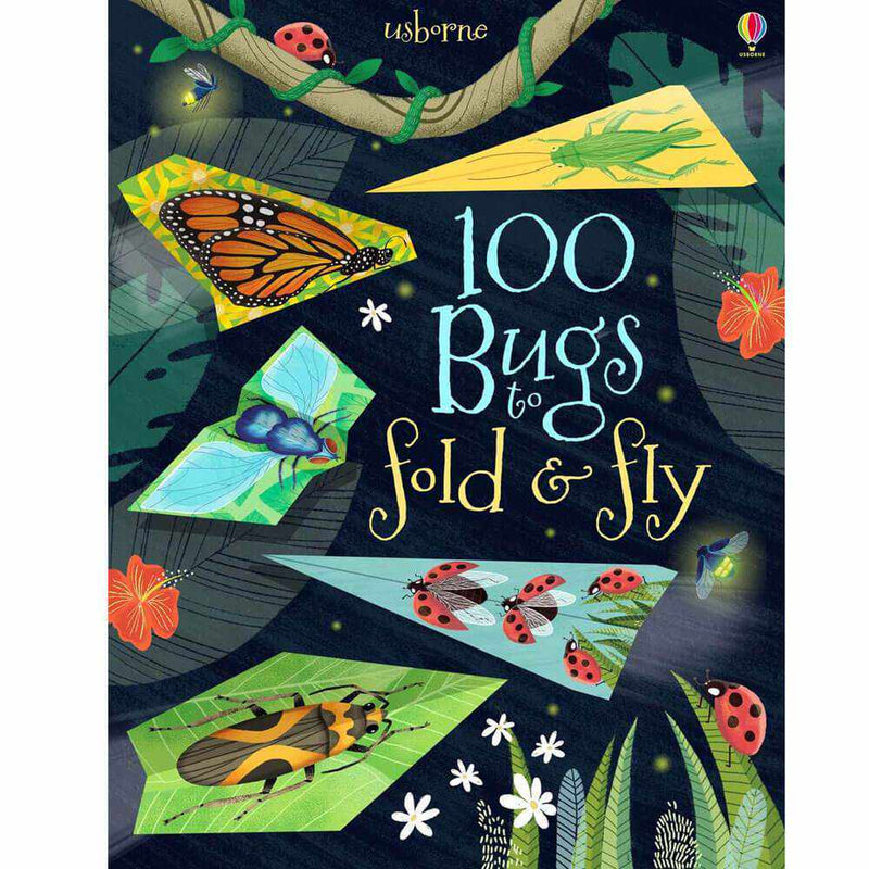 Usborne 100 Bugs To Fold & Fly