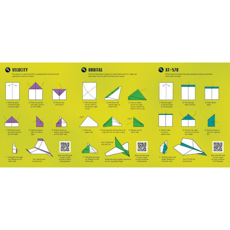 Usborne 100 Superplanes To Fold And Fly