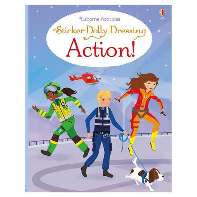 Usborne Action Sticker Dolls