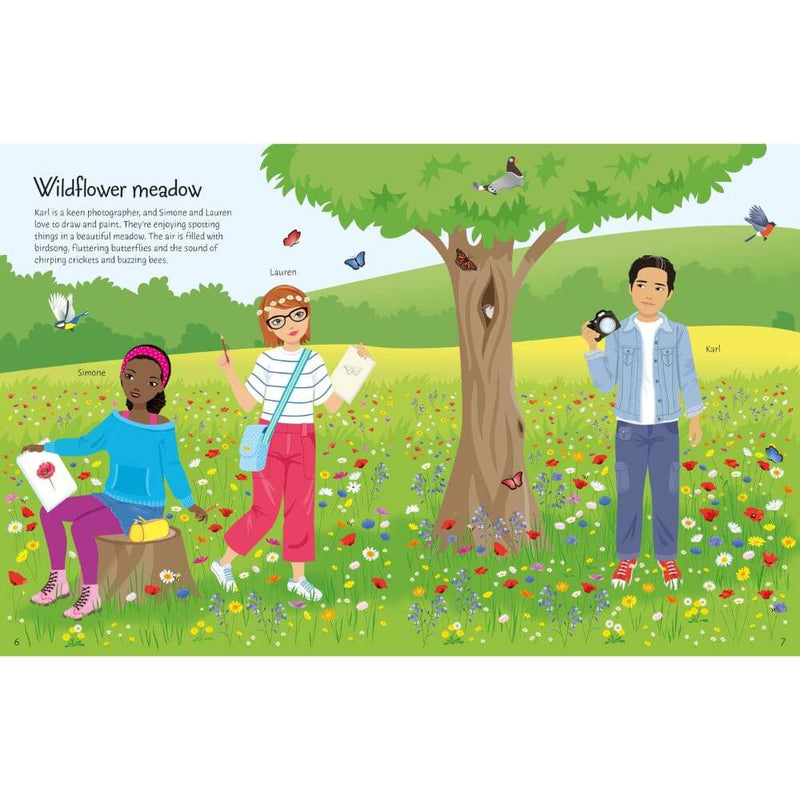 Usborne Countryside Sticker Dolls
