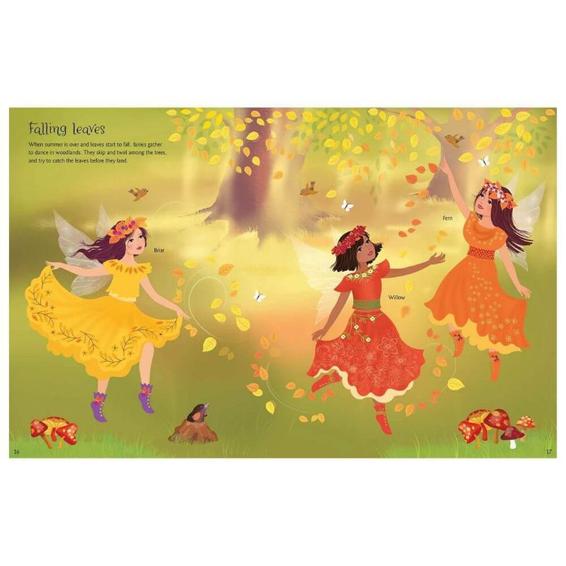 Usborne Dancing Fairies Sticker Dolls