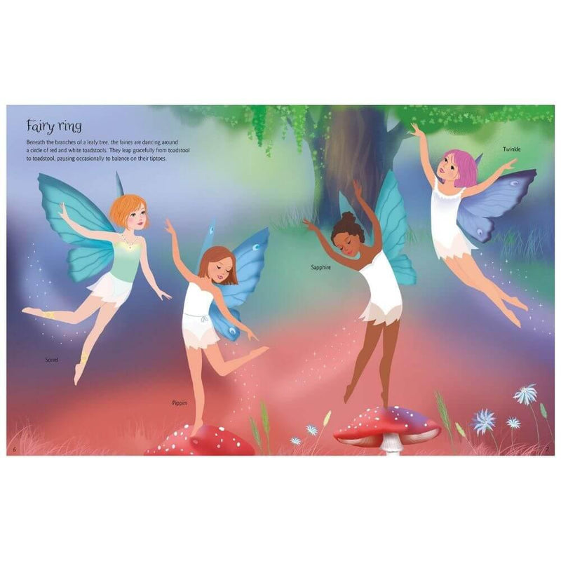 Usborne Dancing Fairies Sticker Dolls