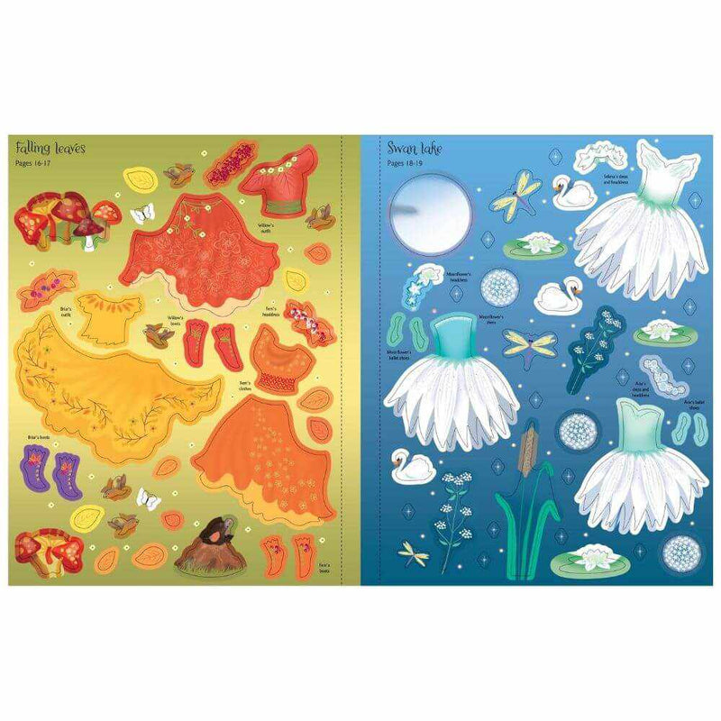 Usborne Dancing Fairies Sticker Dolls