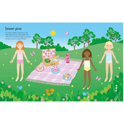 Usborne Wonderland Sticker Dolls-The Enchanted Child