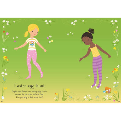 Usborne Easter Little Sticker Dolls-Kids Sticker Books-The Enchanted Child