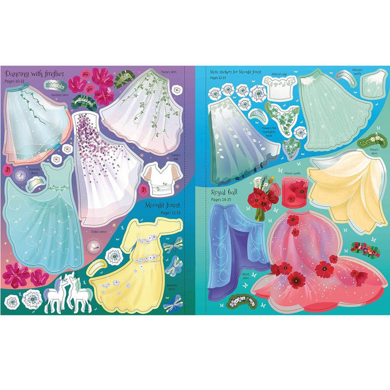 Usborne Fairy Princesses Sticker Dolls