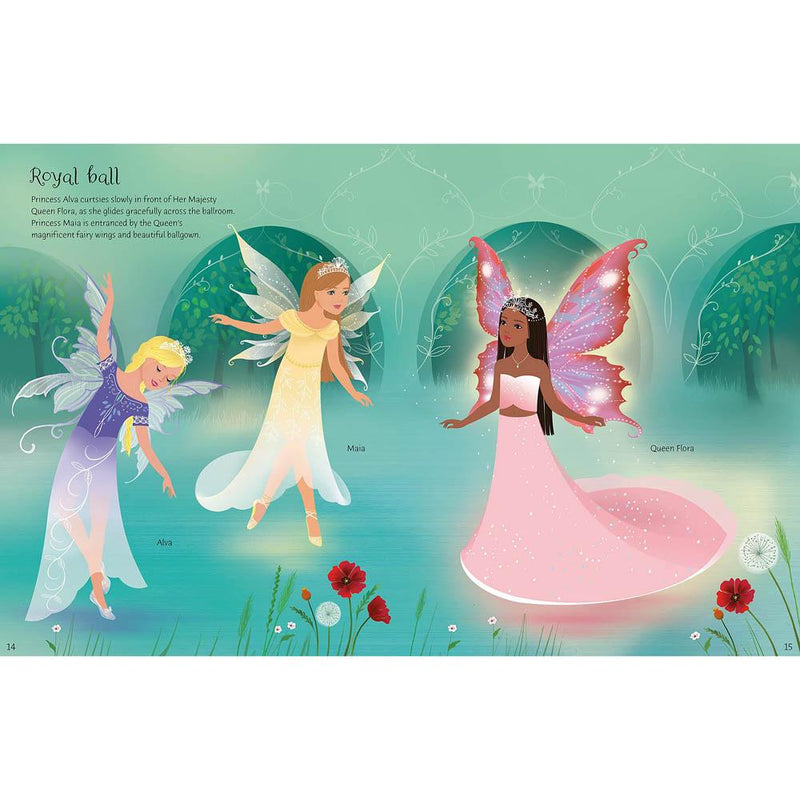 Usborne Fairy Princesses Sticker Dolls