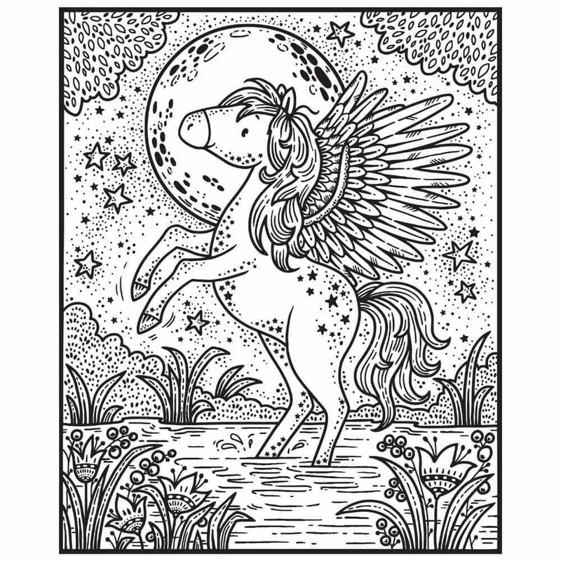 Usborne Magical Creatures Magic Painting