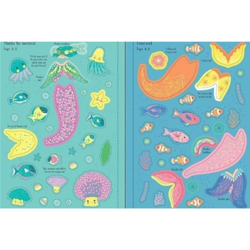 Usborne Mermaid Little Sticker Dolls