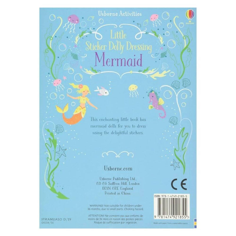 Usborne Mermaid Little Sticker Dolls