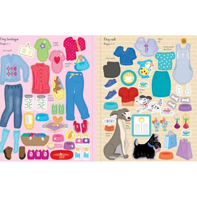 Usborne Sports Dogs & Puppies Sticker Dolls-The Enchanted Child-Mornington Peninsula