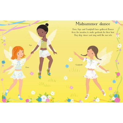 Usborne Summertime Fairies Little Sticker Dolls